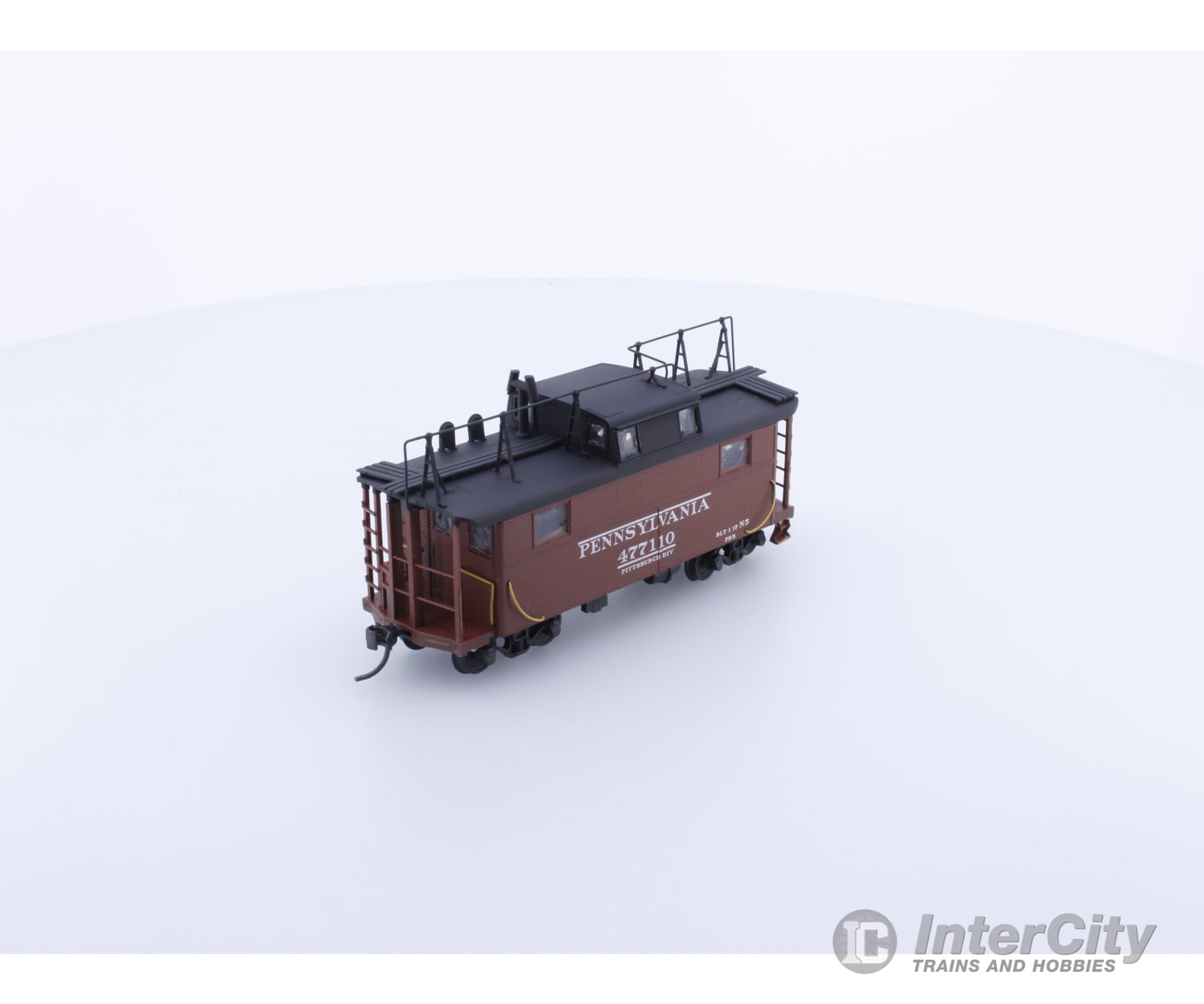 Bowser 55002 HO N-5C Caboose Pennsylvania (PRR) 477110 Freight Cars