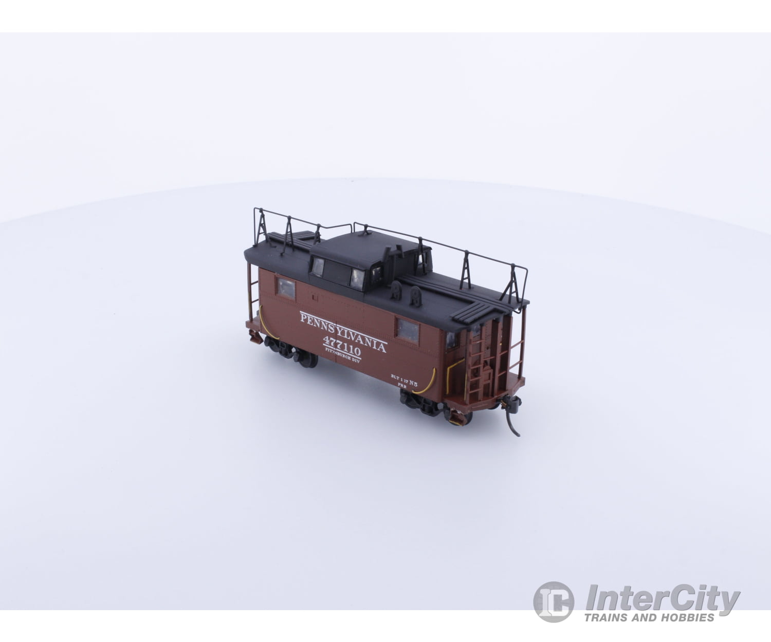 Bowser 55002 HO N-5C Caboose Pennsylvania (PRR) 477110 Freight Cars