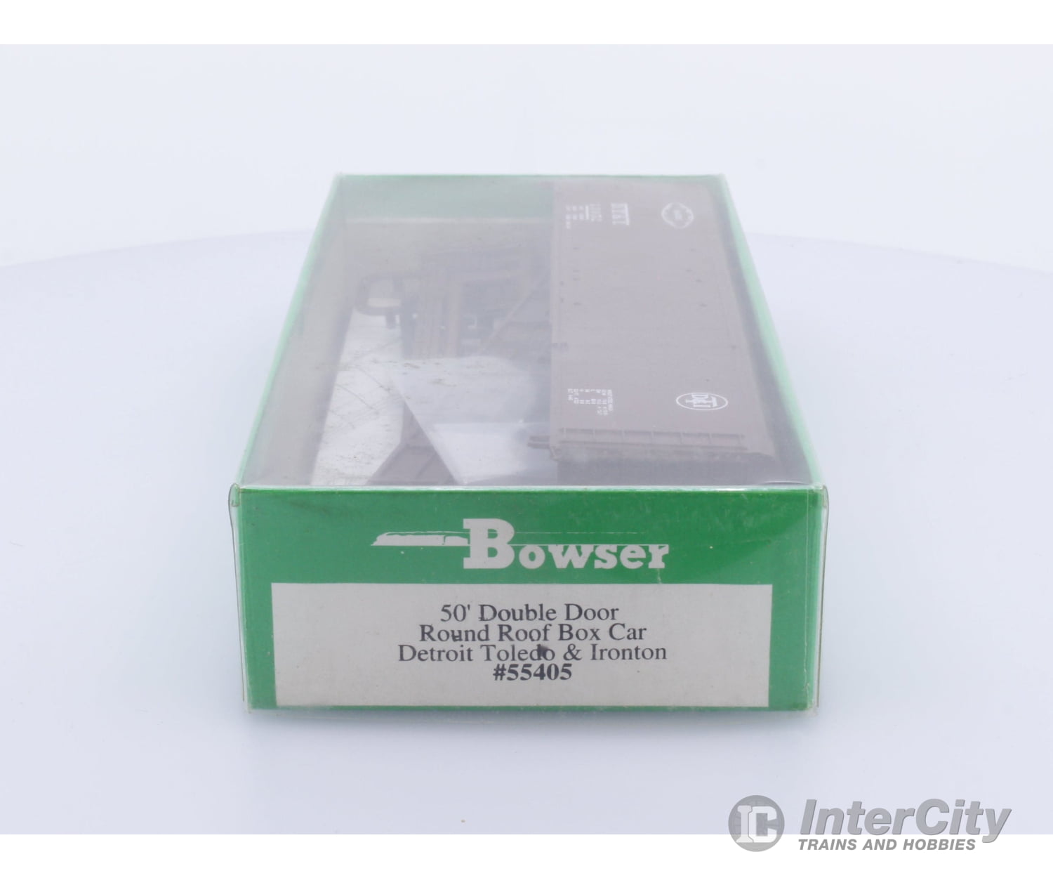 Bowser 55405 HO 50’ Double Door Round Roof Box Car Detroit Toledo and Ironton (DTI) 13052 Freight Cars