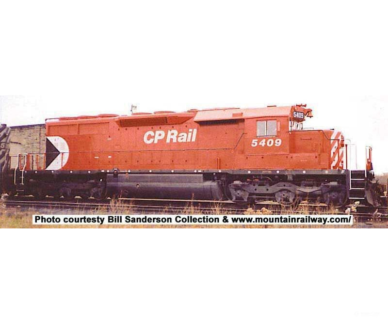 Bowser Ho #24896 Cp Rail Ex Qnsl 8’’ Stripe Small Multi Mark Road #5409 Executive Line Locomotives