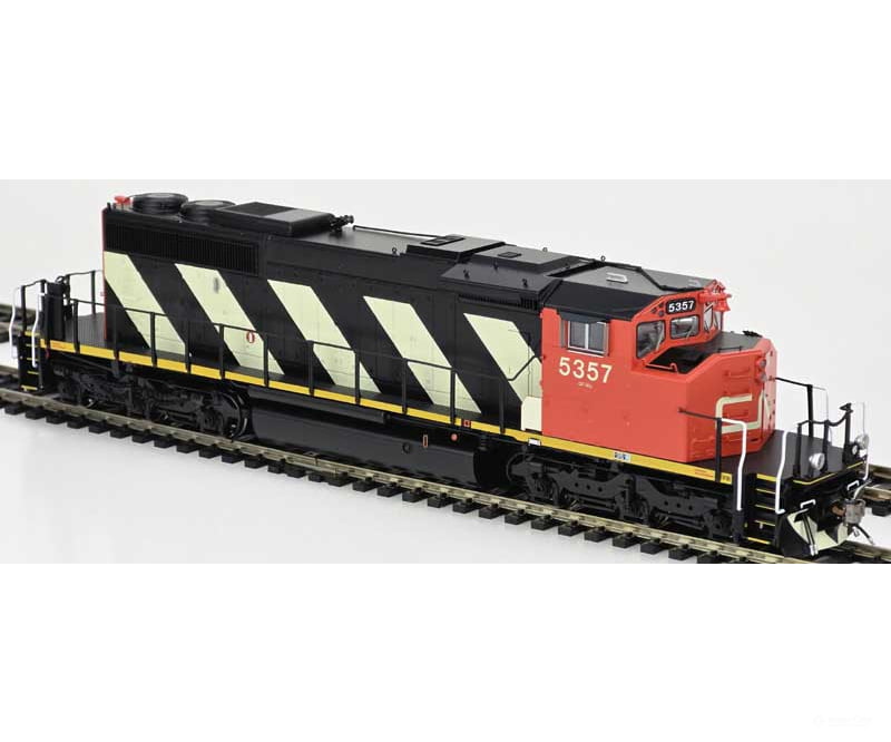 Bowser HO 25401 GMD SD40-2W - LokSound 5 and DCC - Canadian National #5357 (Sergeant Stripes black white red No