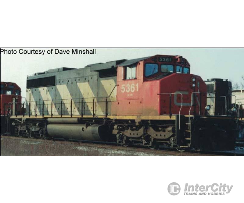 Bowser Manufacturing Co. HO 25400 GMD SD40-2W - Standard DC - Canadian National #5361 (Sergeant Stripes black white red