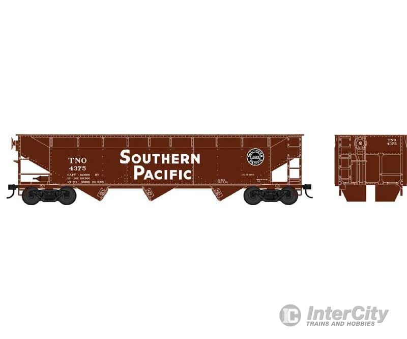 Bowser Manufacturing Co. Ho 42314 70-Ton Offset Hopper - Ready To Run -- Southern Pacific 4375