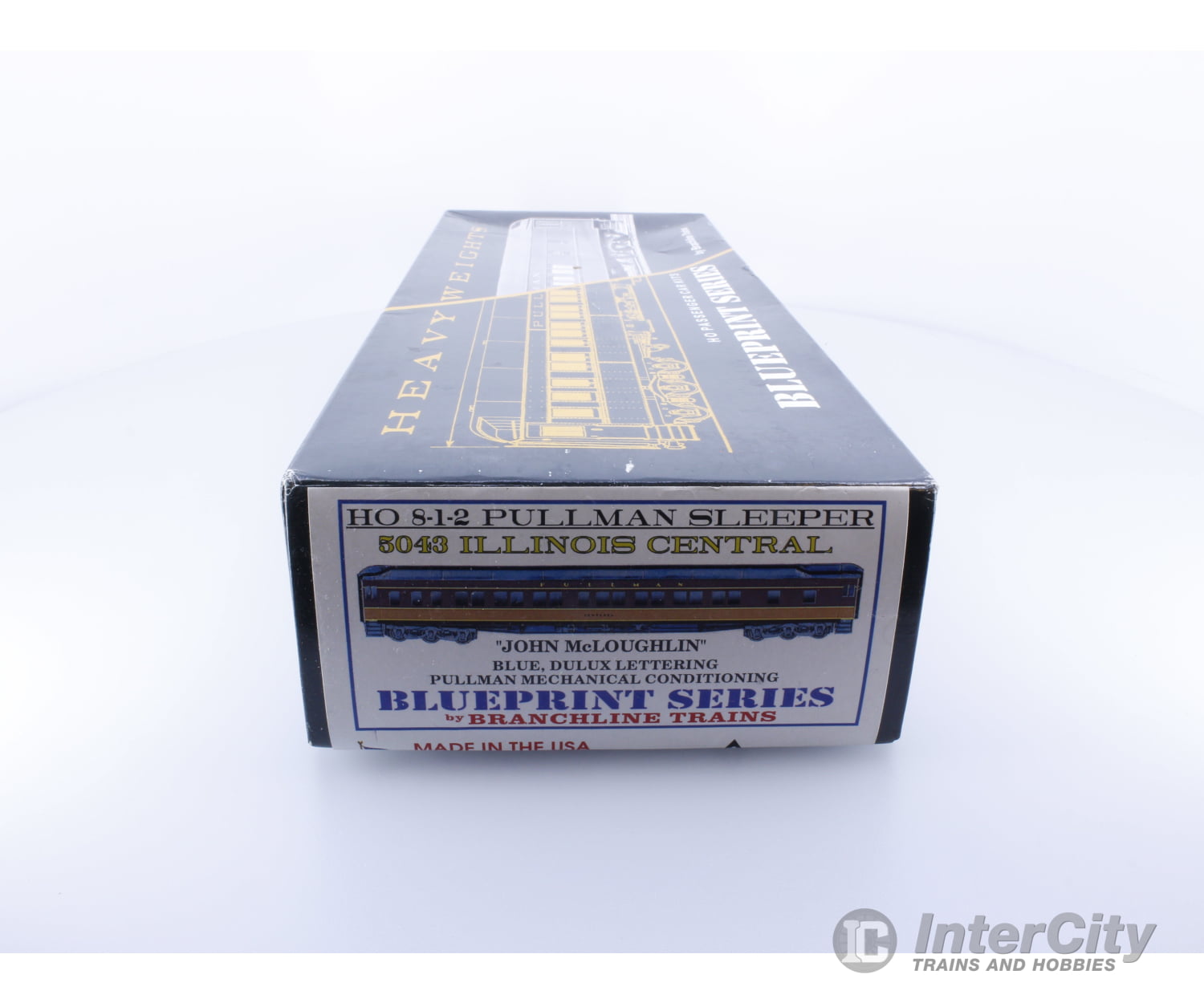 Branchline Trains 5043 HO 8-1-2 Pullman Sleeper Illinois Central (IC) NA Freight Cars