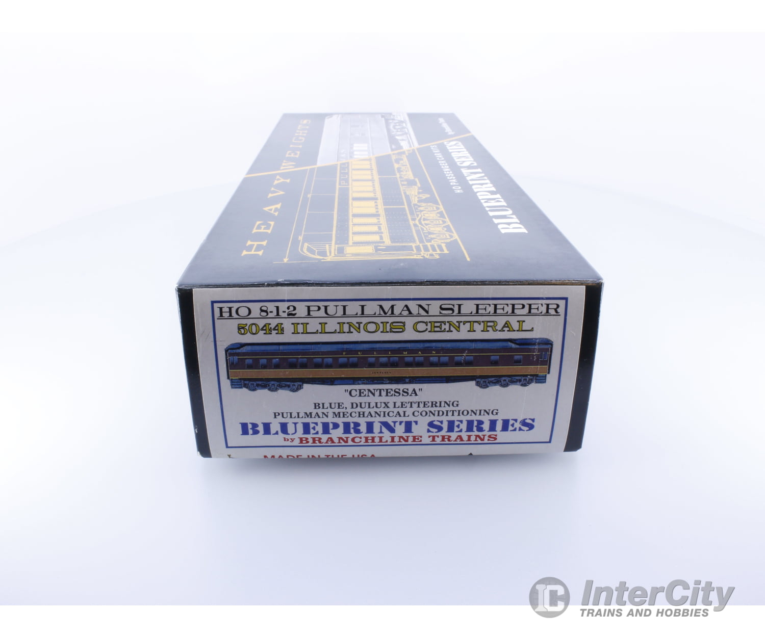 Branchline Trains 5044 HO 8-1-2 Pullman Sleeper Illinois Central (IC) NA Freight Cars