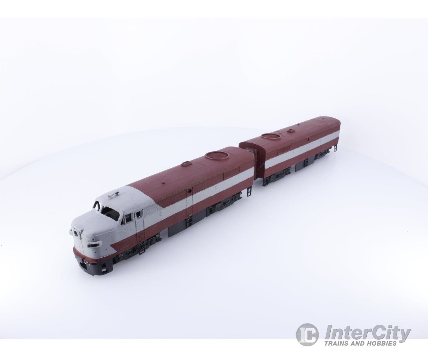 Brass Korea CPD HO Brass Diesel A (Powered) and B Unit (Dummy) Canadian Pacific (CP) Analog DC Locomotives