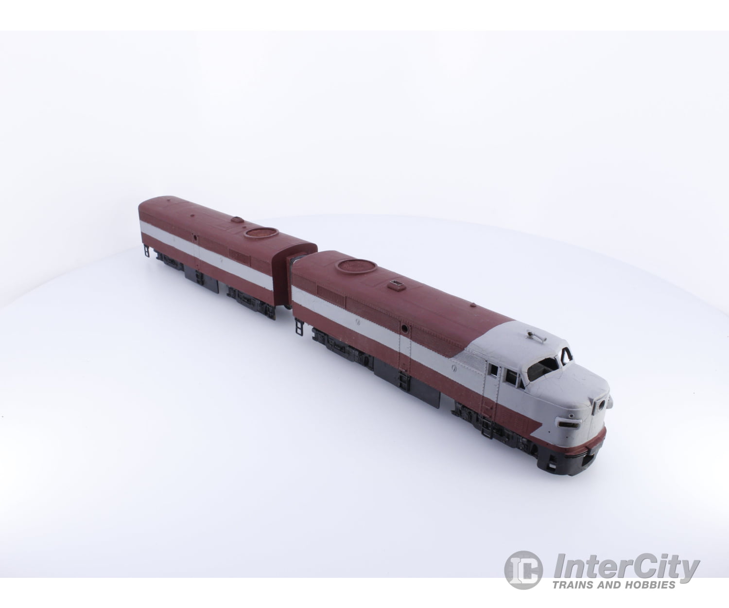 Brass Korea CPD HO Brass Diesel A (Powered) and B Unit (Dummy) Canadian Pacific (CP) Analog DC Locomotives