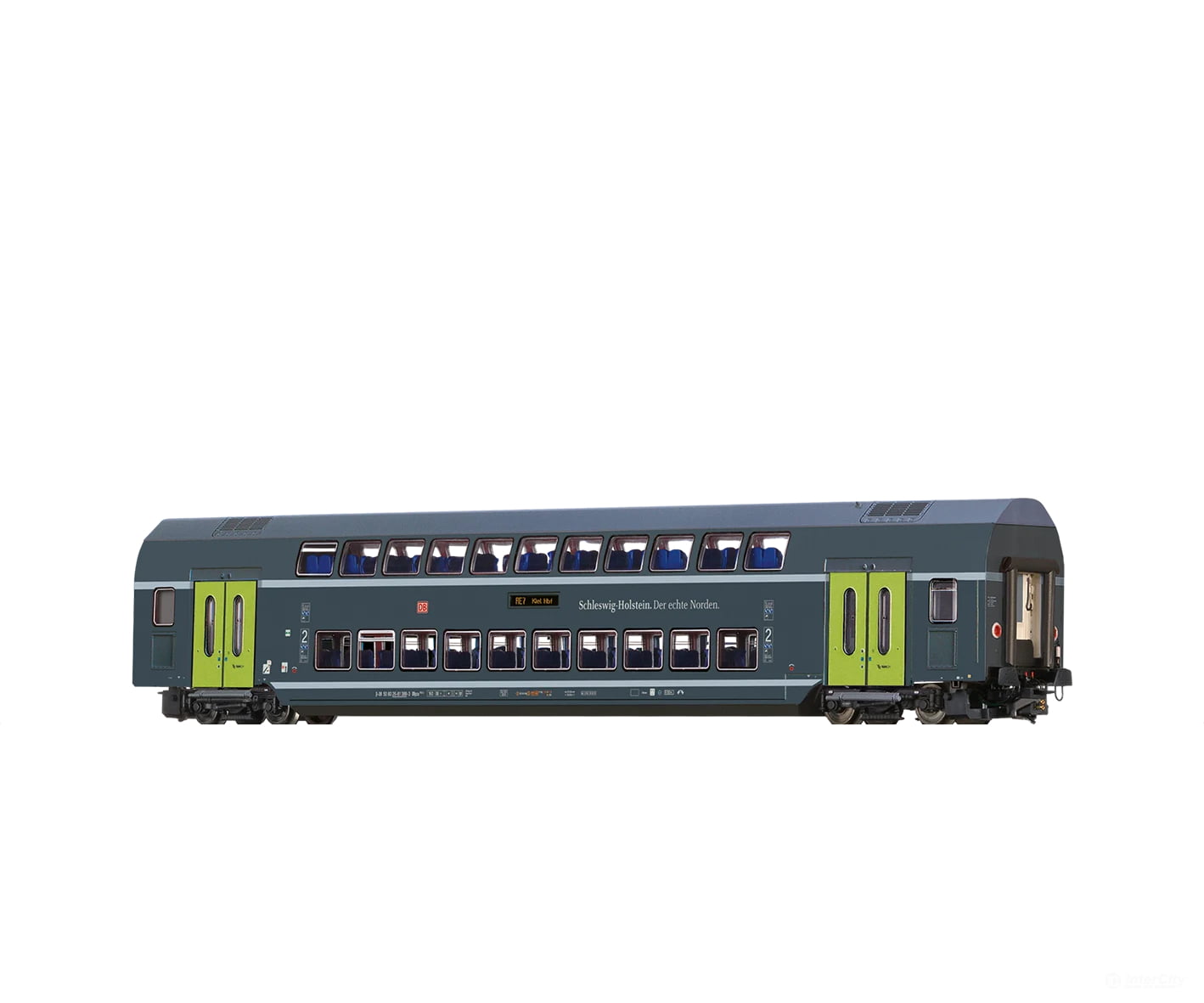 Brawa 44583 Ho Twindexx Vario® Double-Deck Middle Car 2Nd Class Nah.sh (Kiel Hbf) (Dcc/Sound)