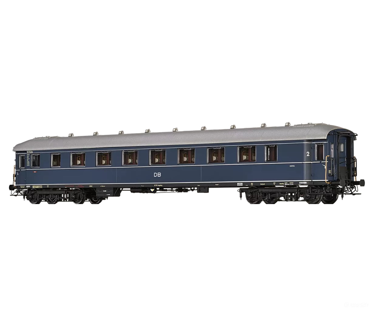Brawa 46410 Ho Express Train Coach B4Üe-28/ 52 ’F-Zugwagen’ Db European Passenger Cars
