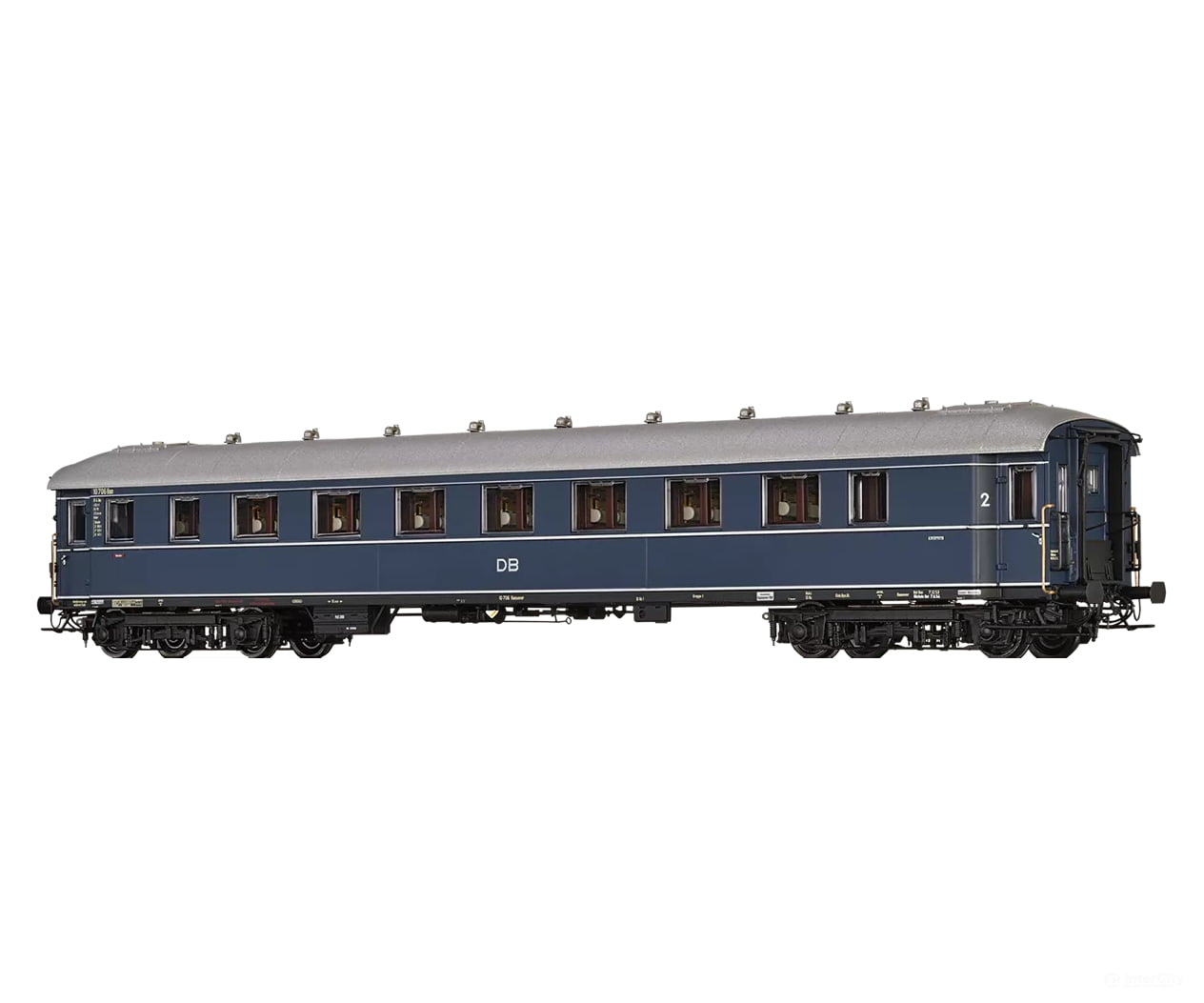 Brawa 46411 Ho Express Train Coach B4Üe-28/ 52 ’F-Zugwagen’ Db European Passenger Cars