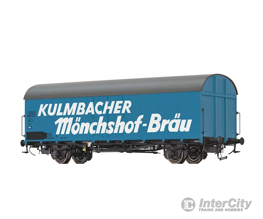 Brawa 47621 Ho Refrigerator Car Ibdlps383 ’Kulmbacher Mönchshof-Bräu’ Db European Freight Cars