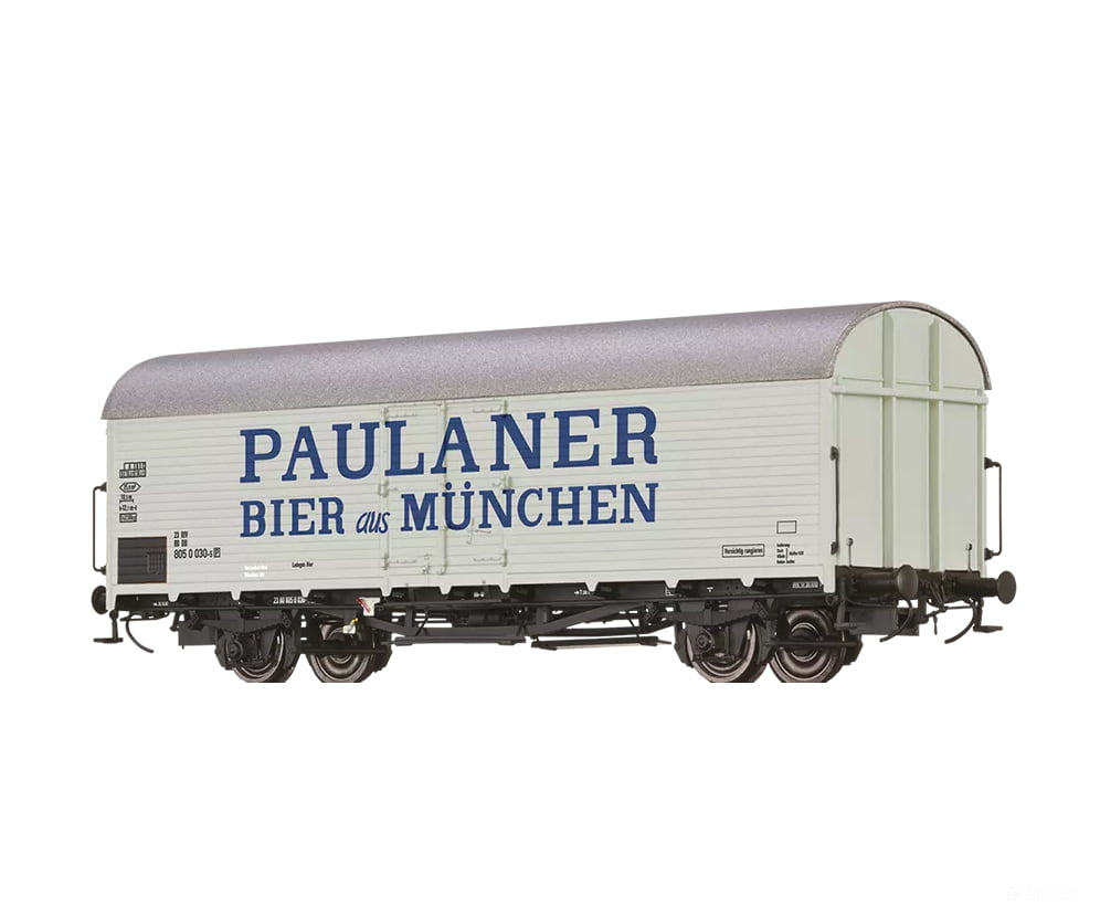 Brawa 47623 Ho Refrigerator Car Ibdlps383 ’Paulaner’ Db European Freight Cars