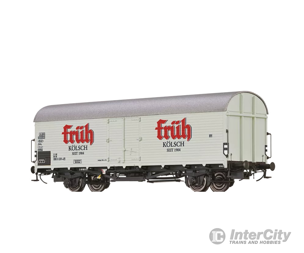 Brawa 47630 Ho Refrigerator Car Ibdlps383 ’Früh Kölsch’ Db European Freight Cars