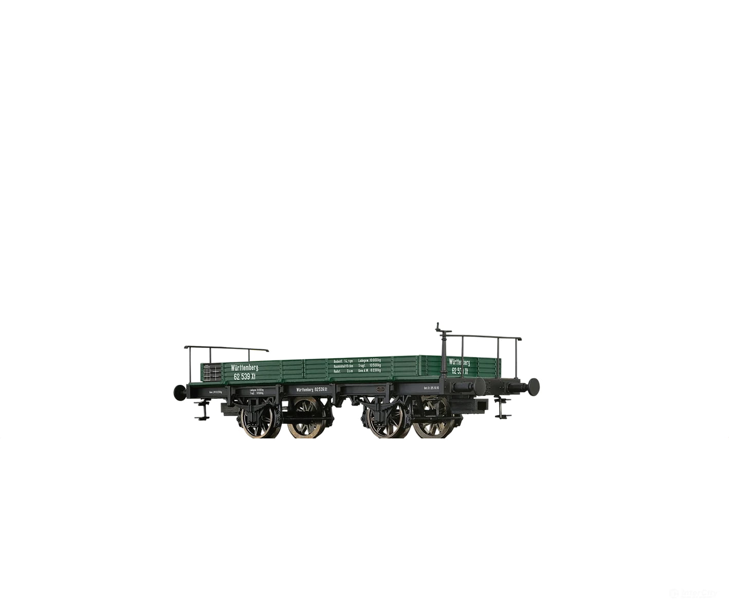 Brawa 47735 Ho Flat Car Xt K.w.st.e. European Freight Cars