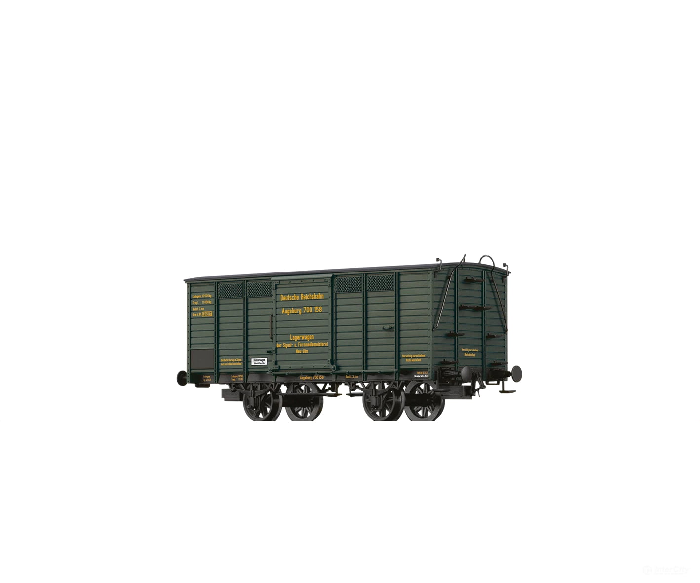 Brawa 48052 Ho Covered Freight Car G ’Lagerwagen’ Drg European Cars