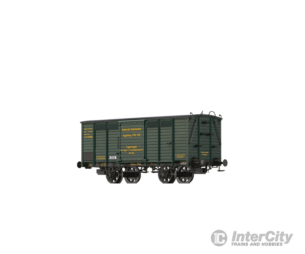 Brawa 48052 Ho Covered Freight Car G ’Lagerwagen’ Drg European Cars