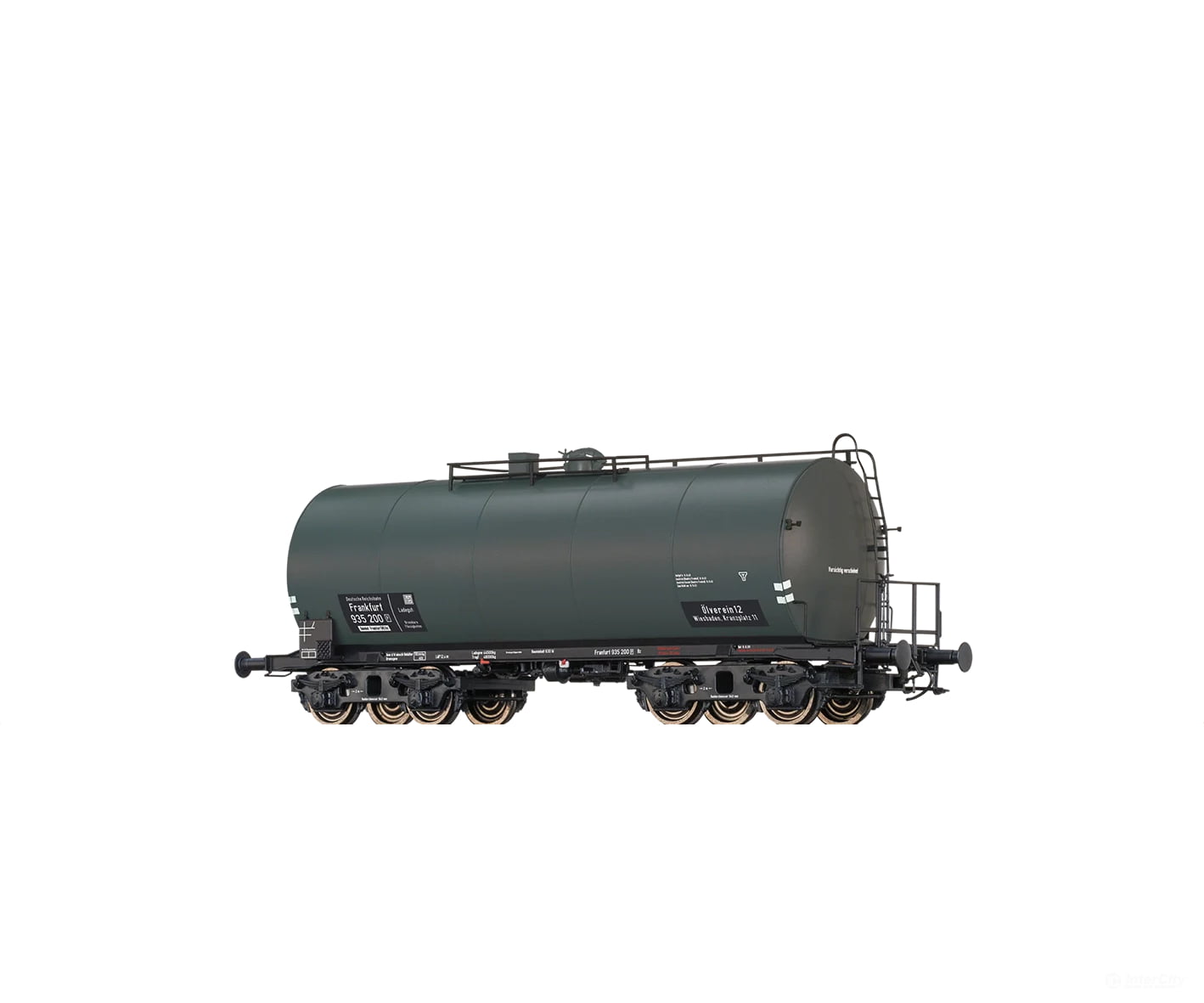 Brawa 49625 Ho Tank Car Uerdingen Zz ’Ölverein 12’’ Drg European Freight Cars