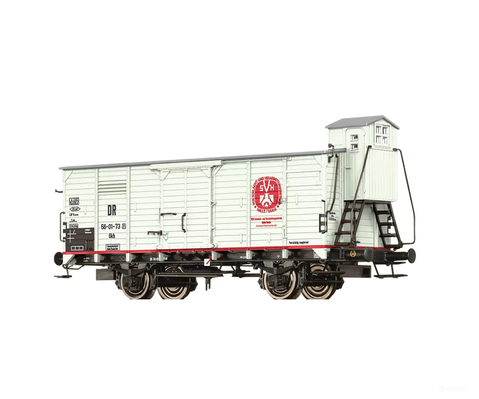 Brawa 49816 Ho Covered Freight Car Gkh ’Veb Schlachtwagen’ Dr European Cars