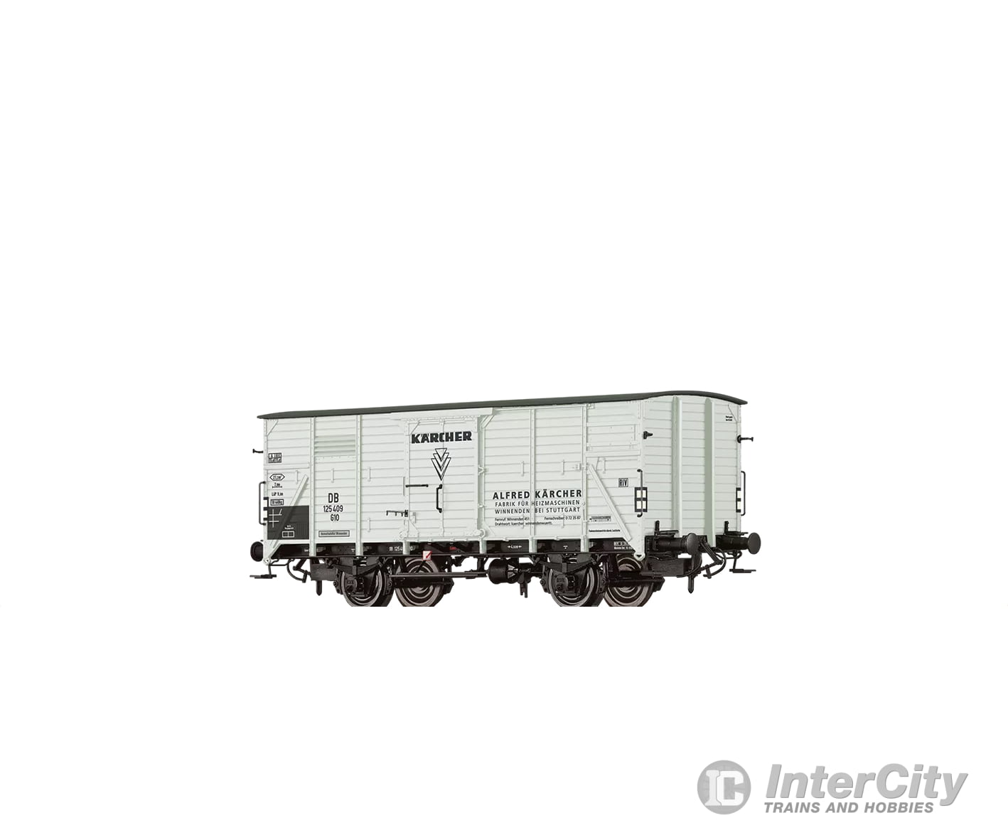 Brawa 49894 Ho Covered Freight Car G10 ’Karcher’ European Cars