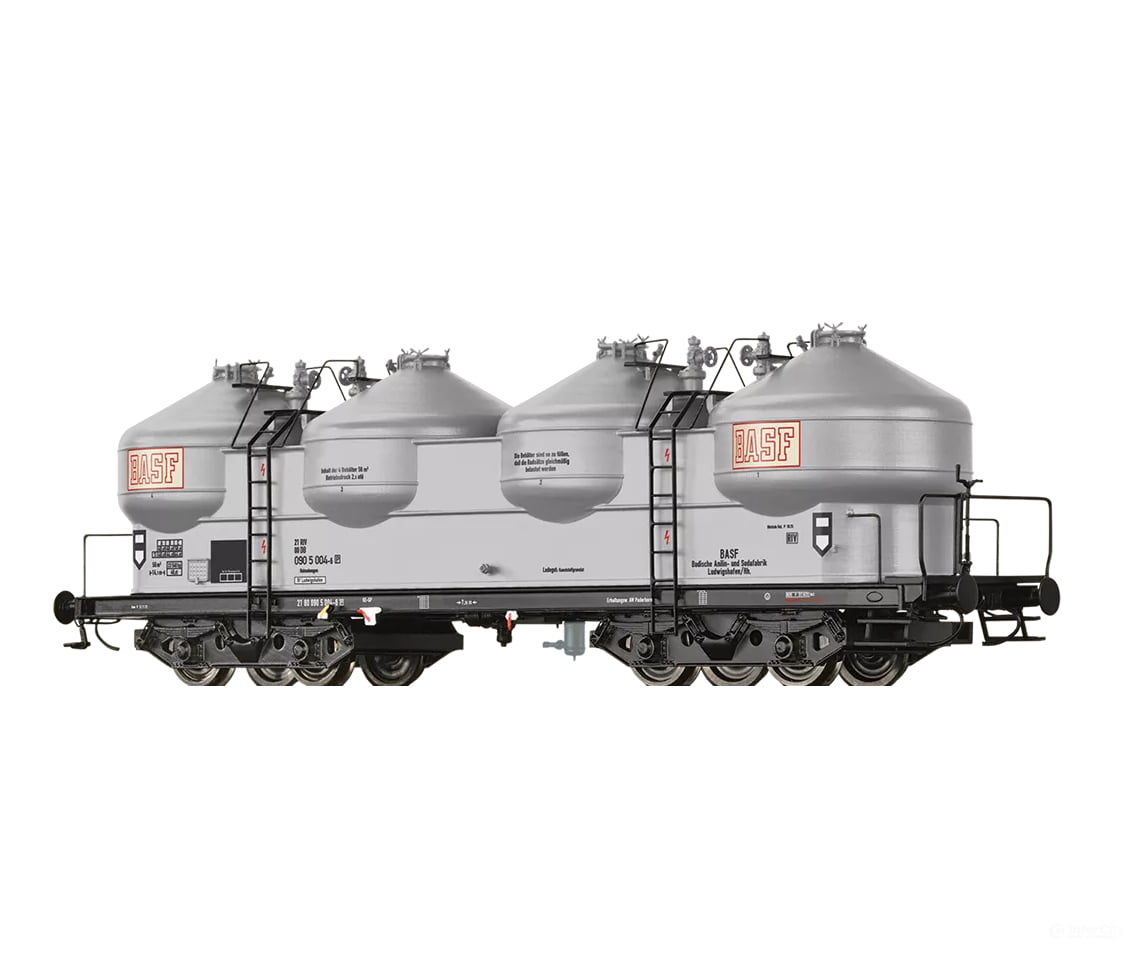 Brawa 50316 Ho Special Freight Car Uacs946 ’Basf’ Db European Cars