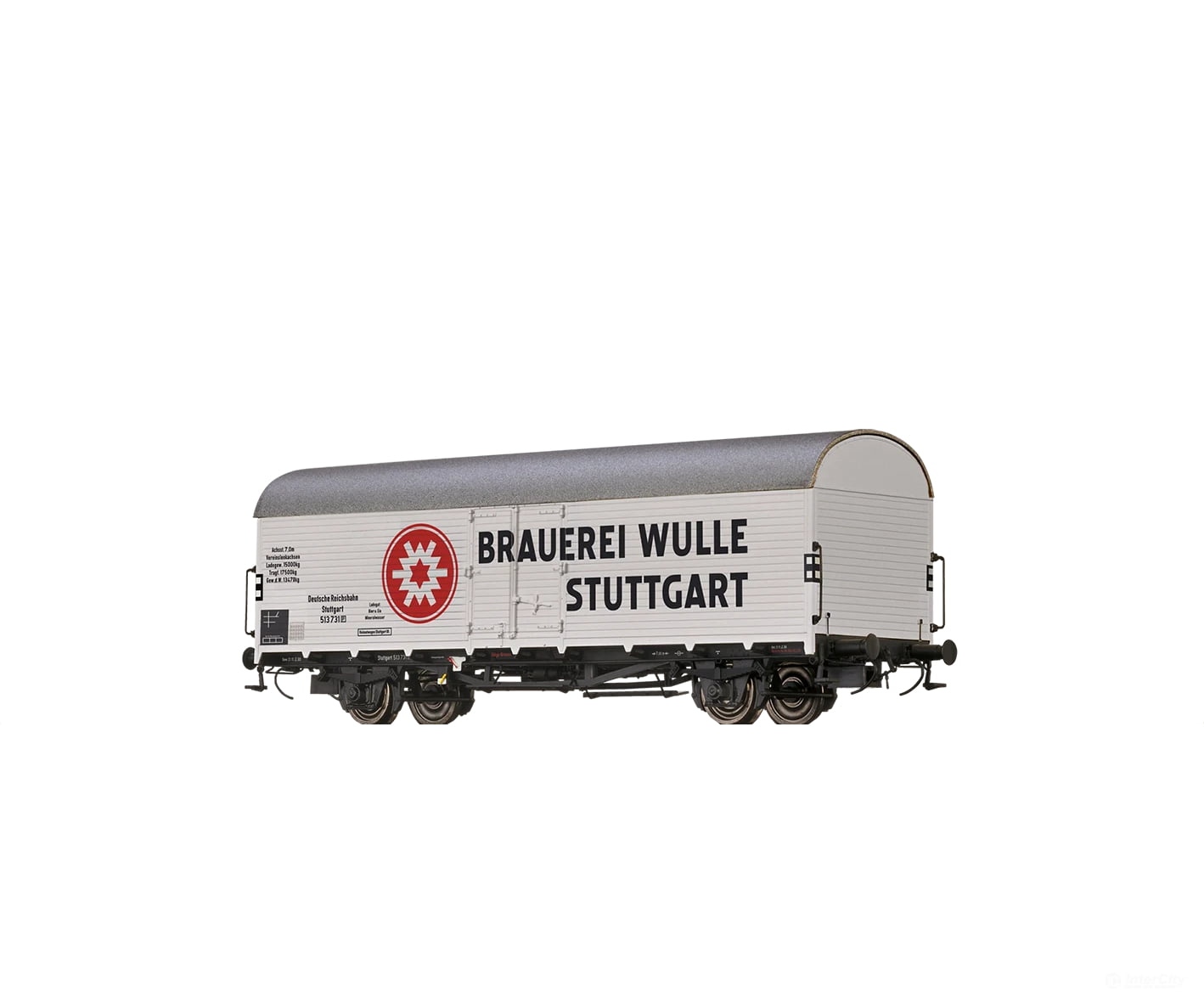 Brawa 50952 Ho Refrigerator Car Tnfhs38 ’Brauerei Wulle’ Drg European Freight Cars