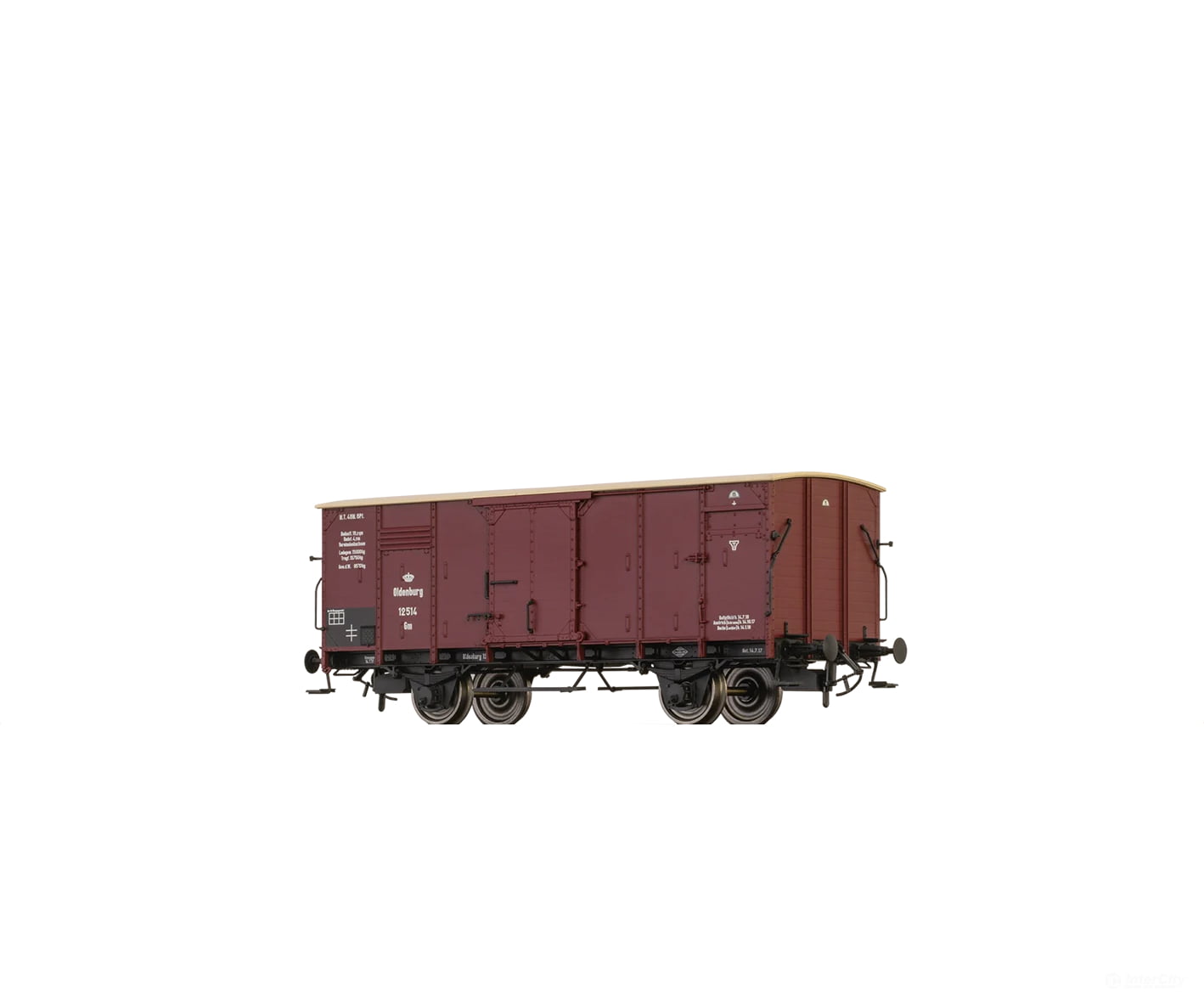 Brawa 51244 Ho Covered Freight Car Gm Gos European Cars