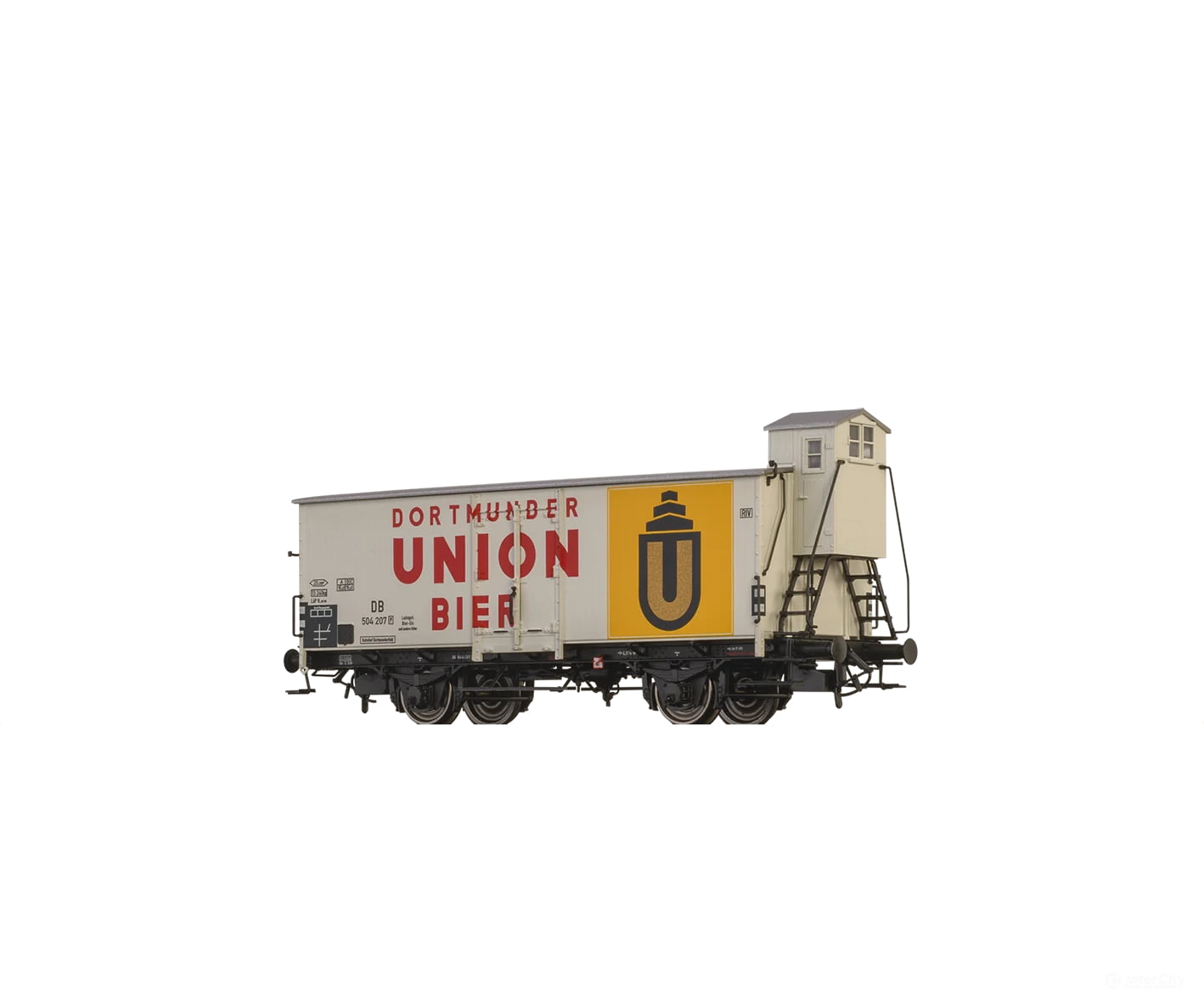 Brawa 51255 Ho Beer Car ’Dortmunder Union’ Db European Freight Cars