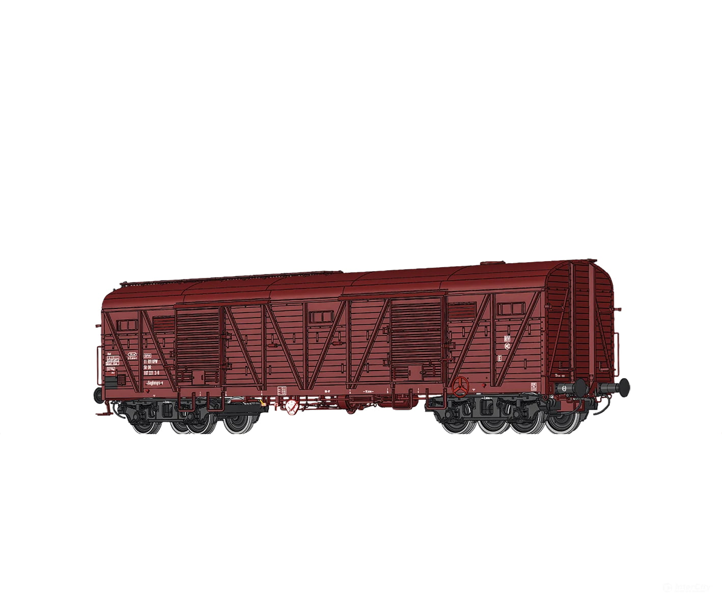 Brawa 51270 Ho Covered Freight Car Gaghmqrs-V Dr European Cars