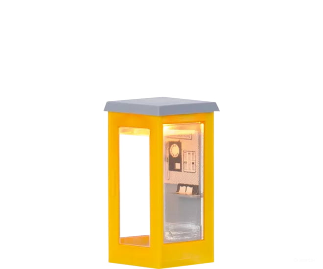 Brawa 5441 HO Telephone Box Lights & Electronics