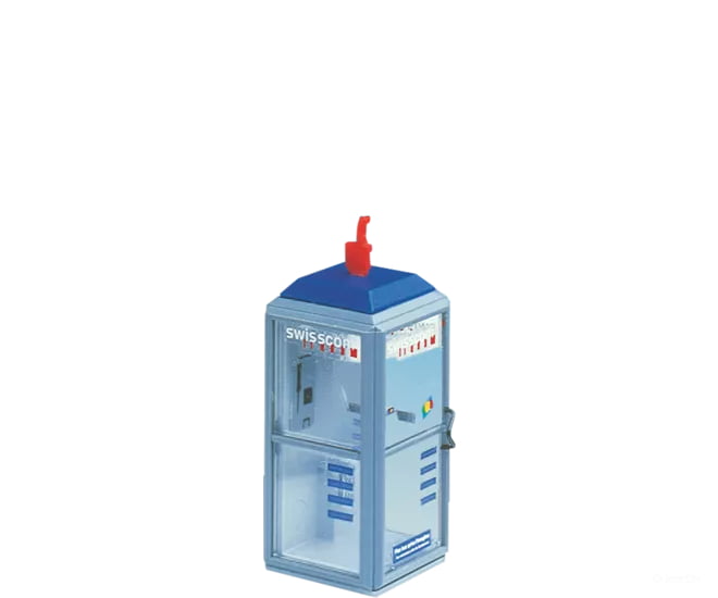 Brawa 5449 HO Telephone Box Swisscom Lights & Electronics