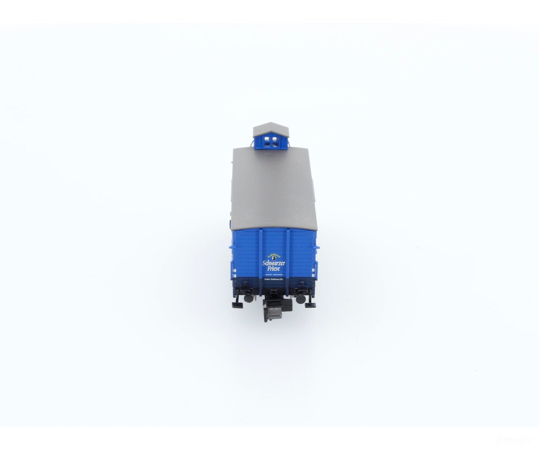 Brawa 67463 N Drg Covered Wagon W. Brake Cab ’Schwarzer Friese’ European Freight Cars