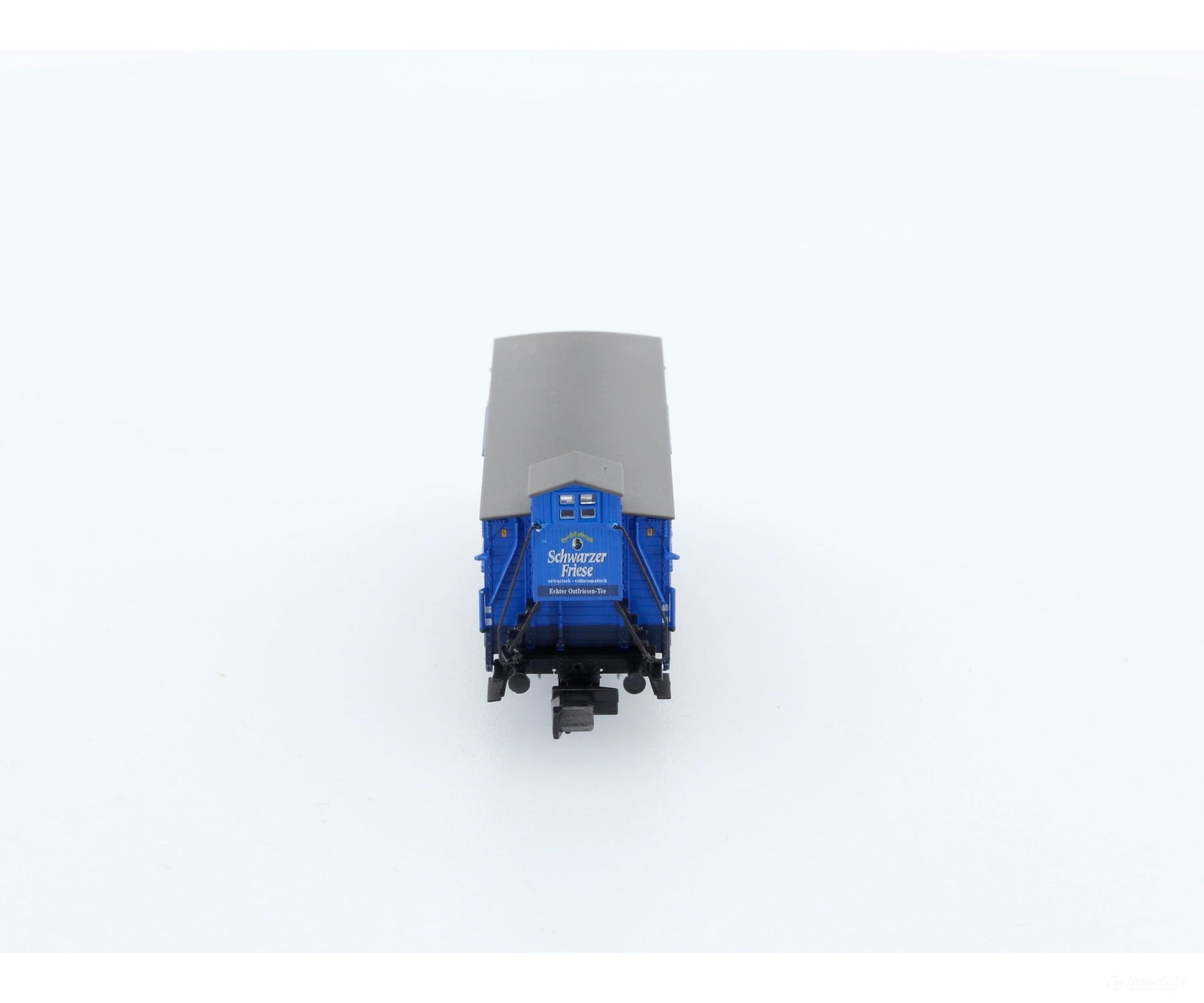 Brawa 67463 N Drg Covered Wagon W. Brake Cab ’Schwarzer Friese’ European Freight Cars