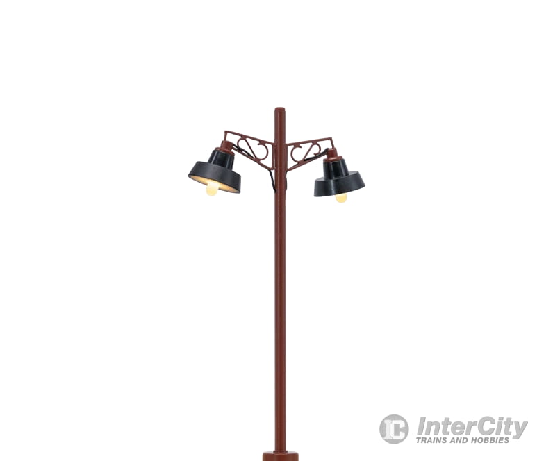 Brawa 84147 HO Wooden-mast Light Double Pin-Socket LED Lights & Electronics