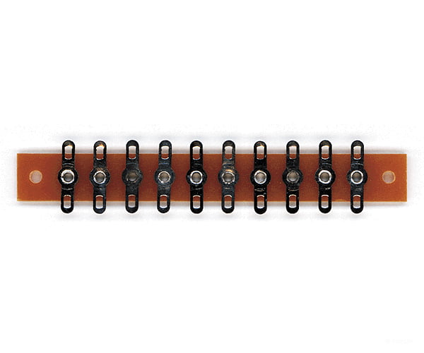 Brawa Modellspeilwaren Ho 3912 Terminal Strip -- 10-Position Lights & Electronics