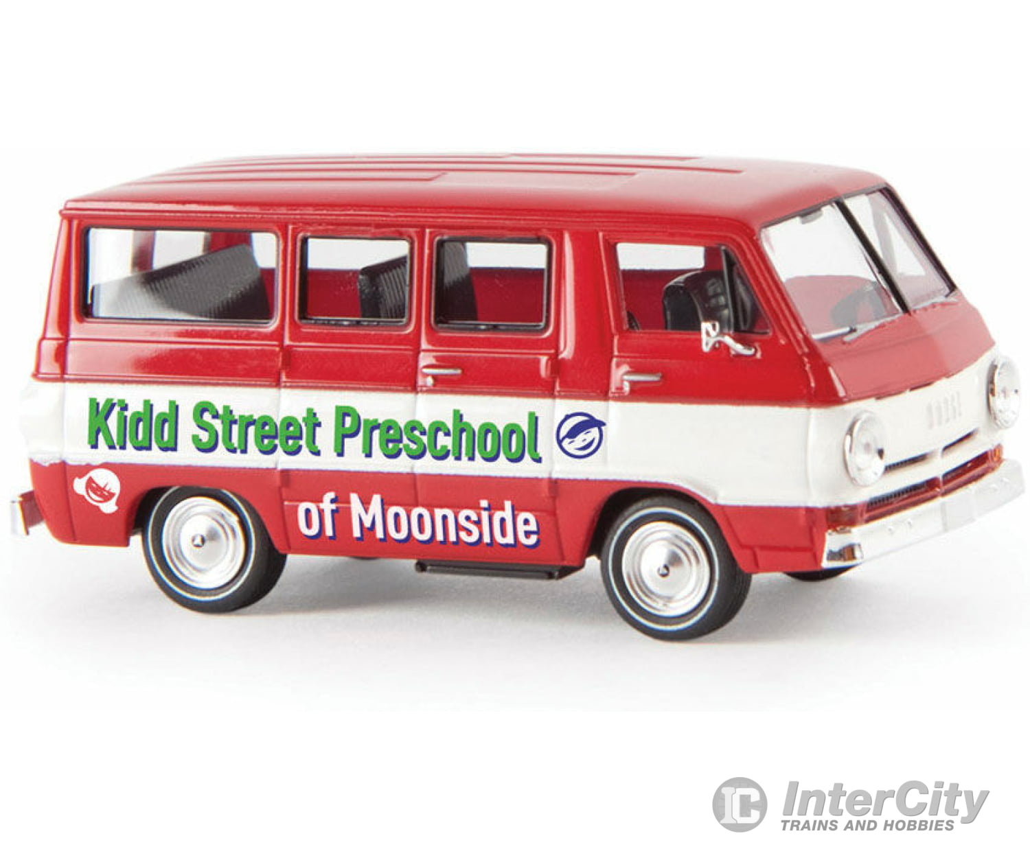Brekina Ho 34320 1964 Dodge A 100 Passenger Van - Assembled -- Moonside Cars & Trucks