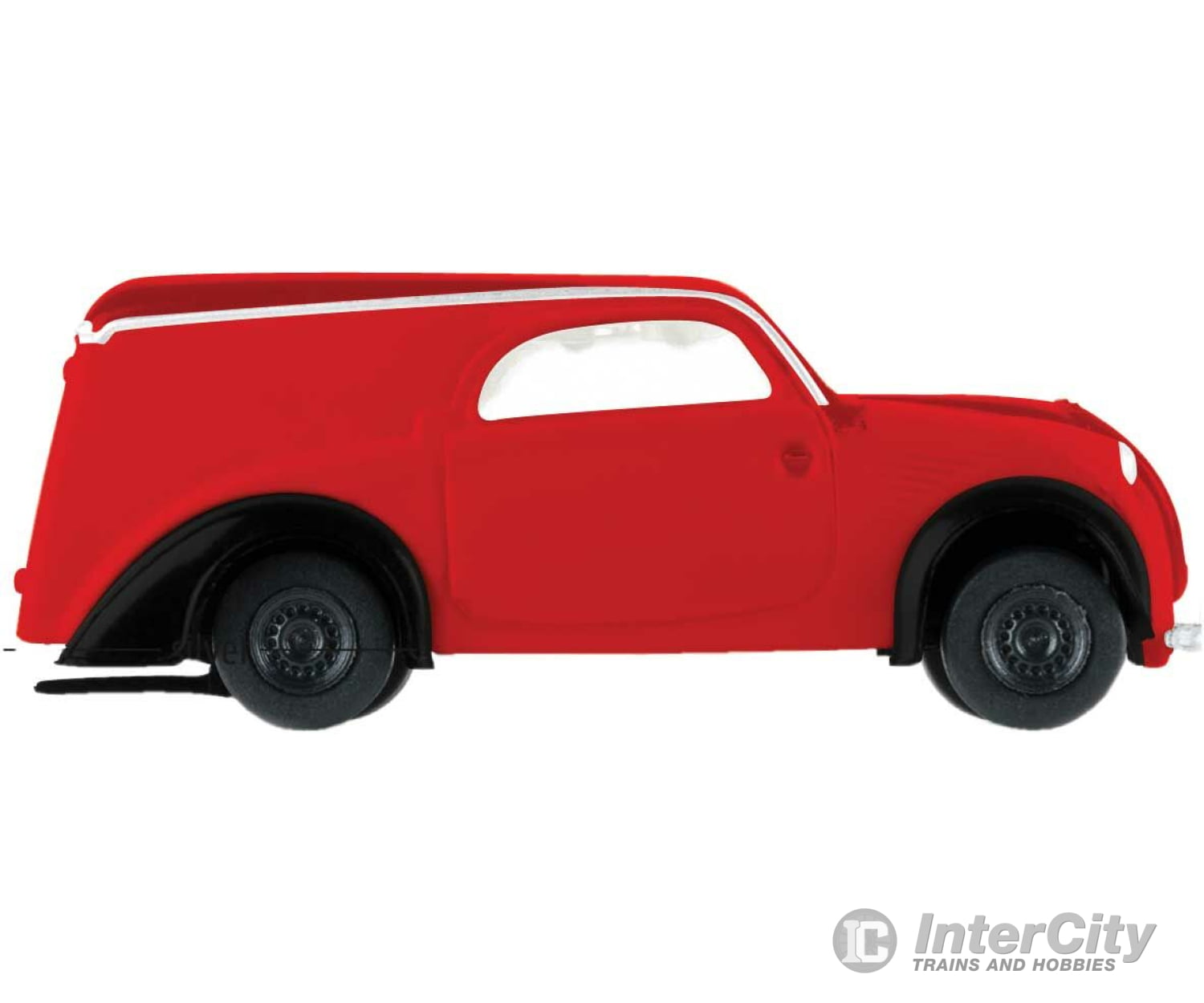 Brekina Ho 58320 1930S Steyr Baby Delivery Station Wagon - Assembled -- Red Cars & Trucks