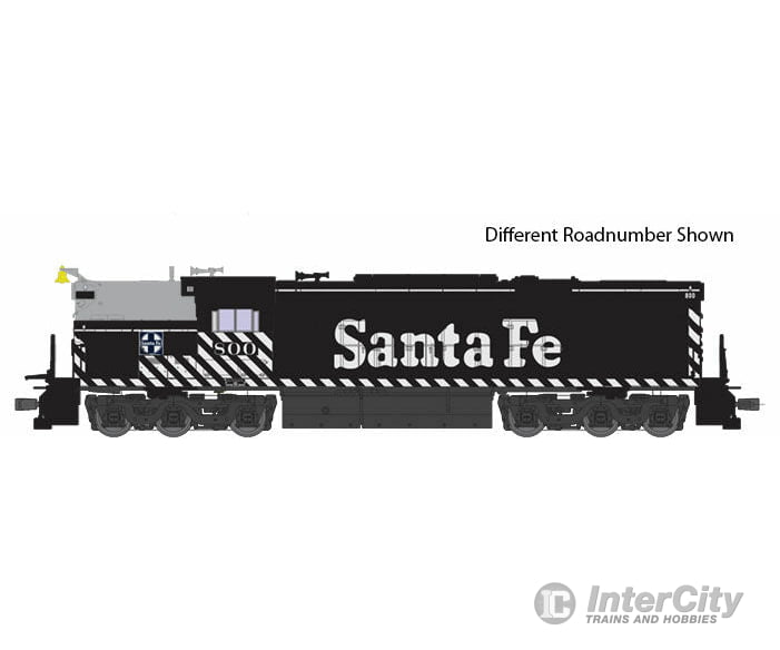 Broadway Limited 4883 Ho Alco Rsd15 Low Nose W/Sound & Dcc - Paragon3(Tm) -- Santa Fe #802 (Zebra