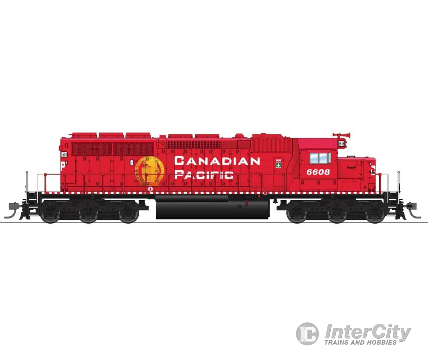 Broadway Limited 5364 Ho Emd Sd40-2 Low-Nose With Sound & Dcc - Paragon3(Tm) -- Canadian Pacific