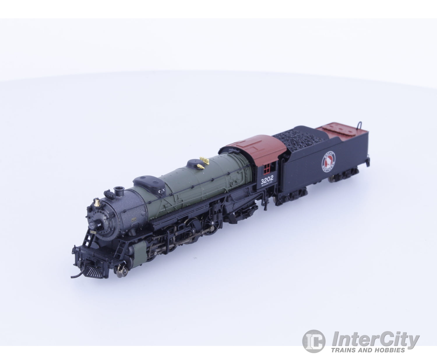 Broadway Limited Imports 3974 N USRA Heavy Mikado 2-8-2 Steam Locomotive Great Northern (GN) 3202 DCC & Sound