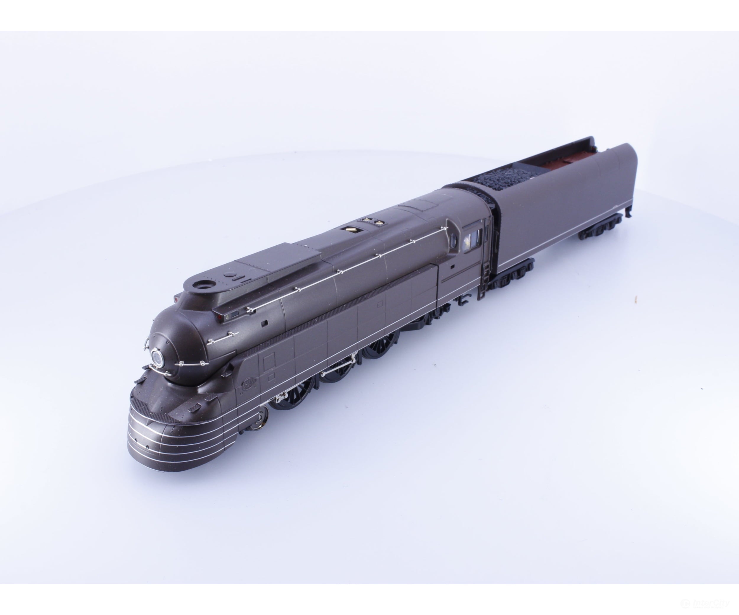 Broadway Limited Imports 4435 HO 4-6-2 K4s Streamlined Bronze 1936 Version Steam Locomotive with Smoke Pennsylvania