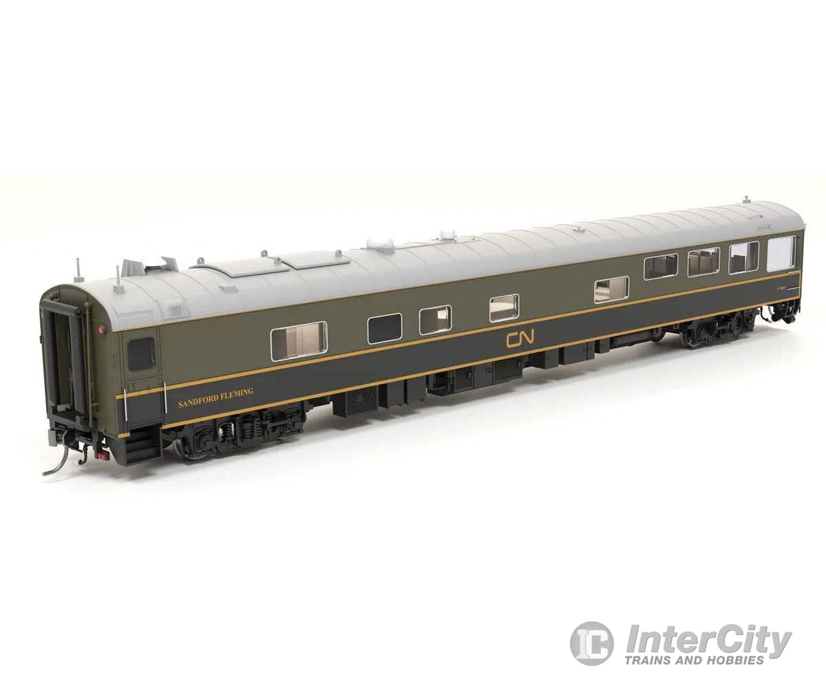 Broadway Limited Imports HO 9160 Track Inspection Theater Car - Canadian National IC #800653 Sandford Fleming (green