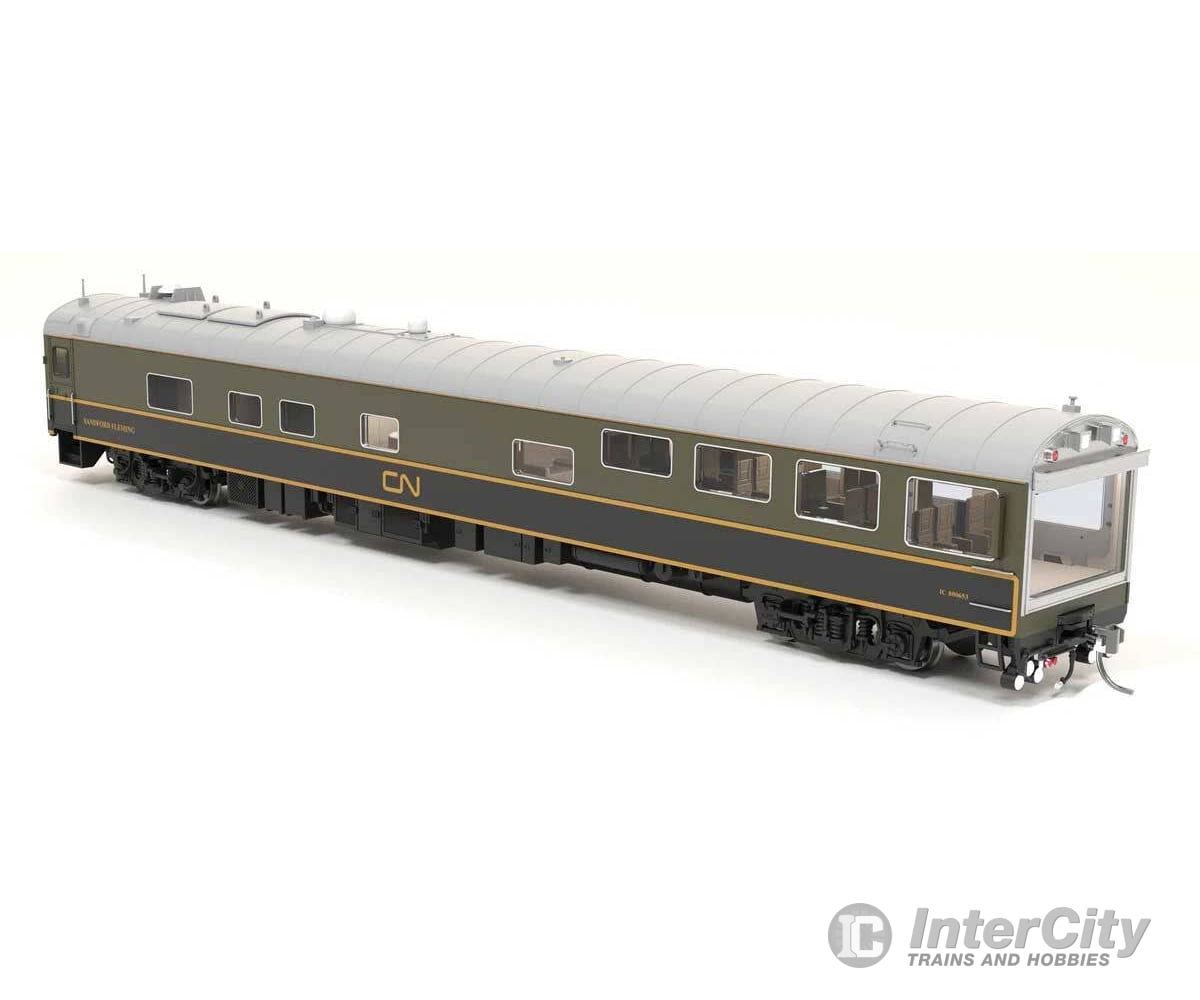 Broadway Limited Imports HO 9160 Track Inspection Theater Car - Canadian National IC #800653 Sandford Fleming (green