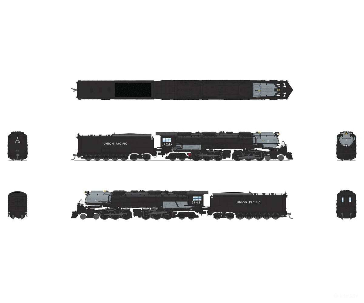 Broadway Limited Imports N 6980 4-6-6-4 Challenger Late Version - Sound DCC and Smoke - Paragon4(TM) - Union Pacific