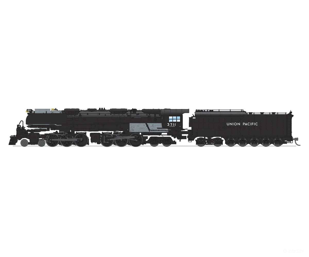 Broadway Limited Imports N 6982 4-6-6-4 Challenger Late Version - Sound DCC and Smoke - Paragon4(TM) - Union Pacific