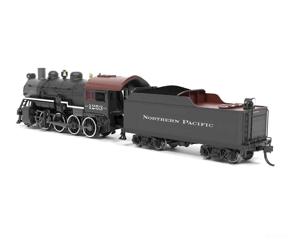 Broadway Limited Imports N 8384 2-8-0 Consolidation - Sound Smoke and DCC Paragon4(TM) - Northern Pacific #1253 (black