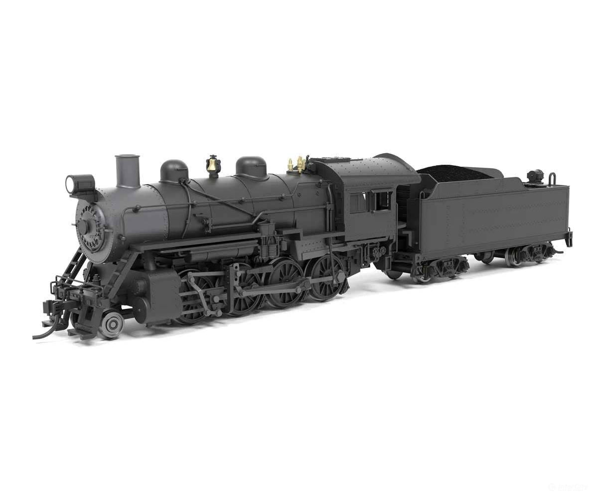 Broadway Limited Imports N 8391 2-8-0 Consolidation - Sound Smoke and DCC Paragon4(TM) - Painted Unlettered (black
