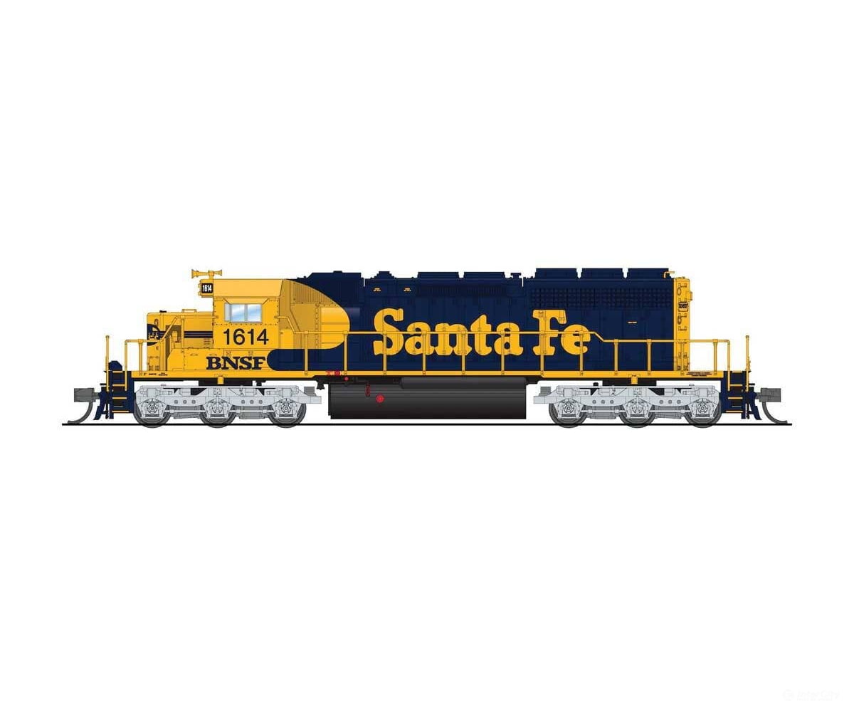 Broadway Limited Imports N 9460 EMD SD40-2 Low Nose - Sound and DCC - Paragon4 - BNSF Railway #1614 (Ex-Santa Fe