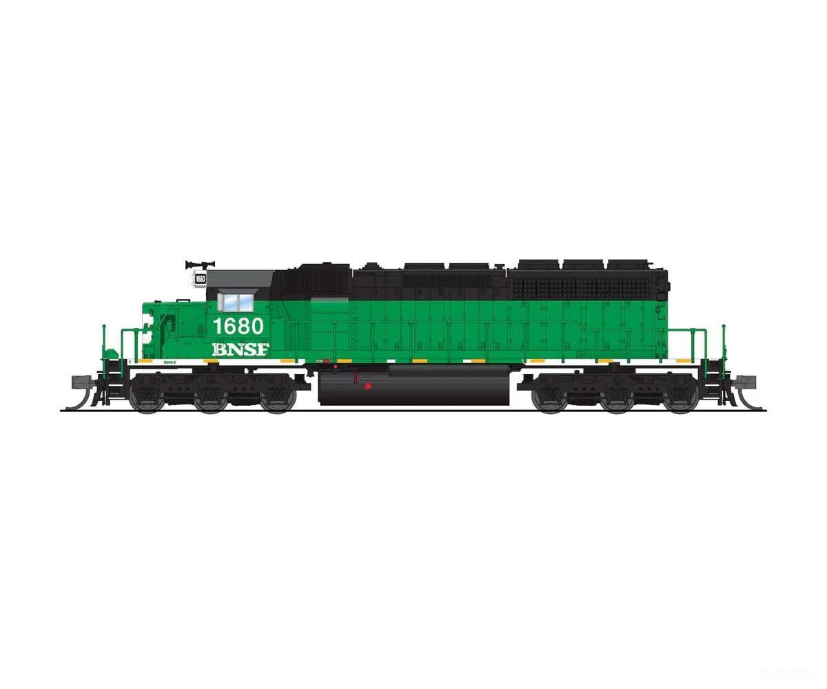 Broadway Limited Imports N 9463 EMD SD40-2 Low Nose - Sound and DCC - Paragon4 - BNSF Railway #1686 (Ex-BN Cascade