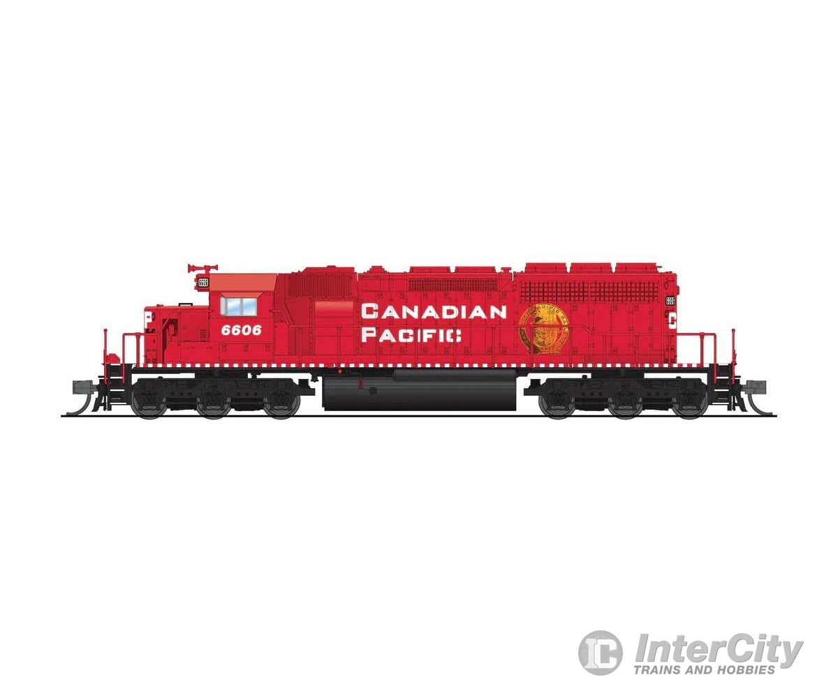 Broadway Limited Imports N 9464 EMD SD40-2 Low Nose - Sound and DCC - Paragon4 - Canadian Pacific #6606 (red white