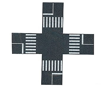 Busch 7075 N Street Pedestrian Crossing - Self Adhesive For 1 - 9/16’ 40Mm Other Scenery